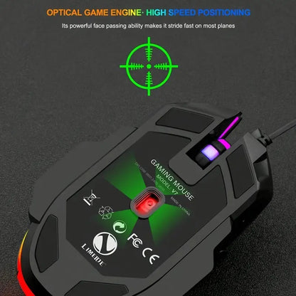 V7 Mechanical Gaming Mouse