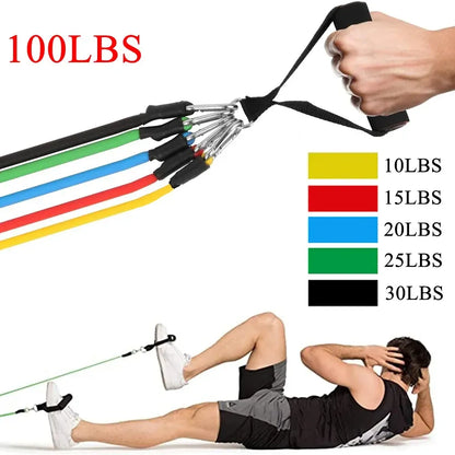 11-Piece Resistance Bands Set