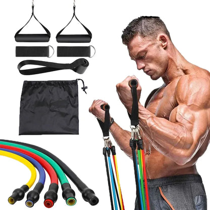 11-Piece Resistance Bands Set